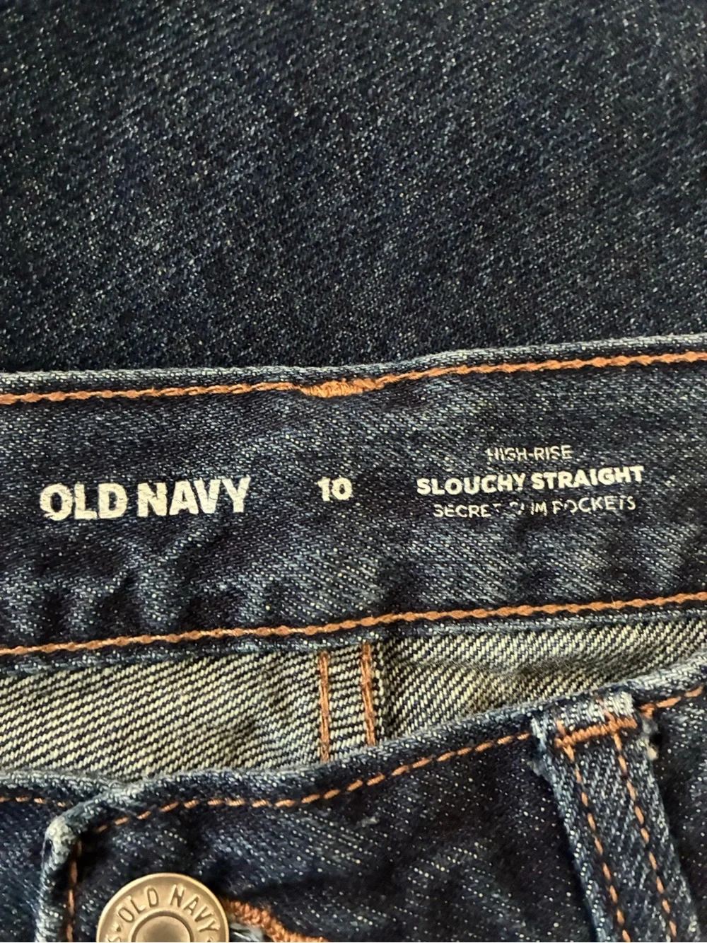 Old Navy Women’s Dark Blue Straight Jeans